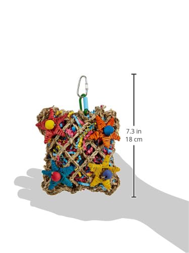 Super Bird Creations SC208 Foraging Toy - Ideal for Small Animals - Fun & Entertaining Animal Toy - Pickin Pocket Design - Made